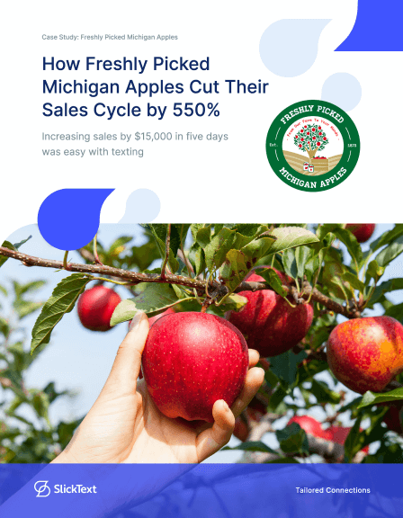 Freshly Picked Michigan Apples